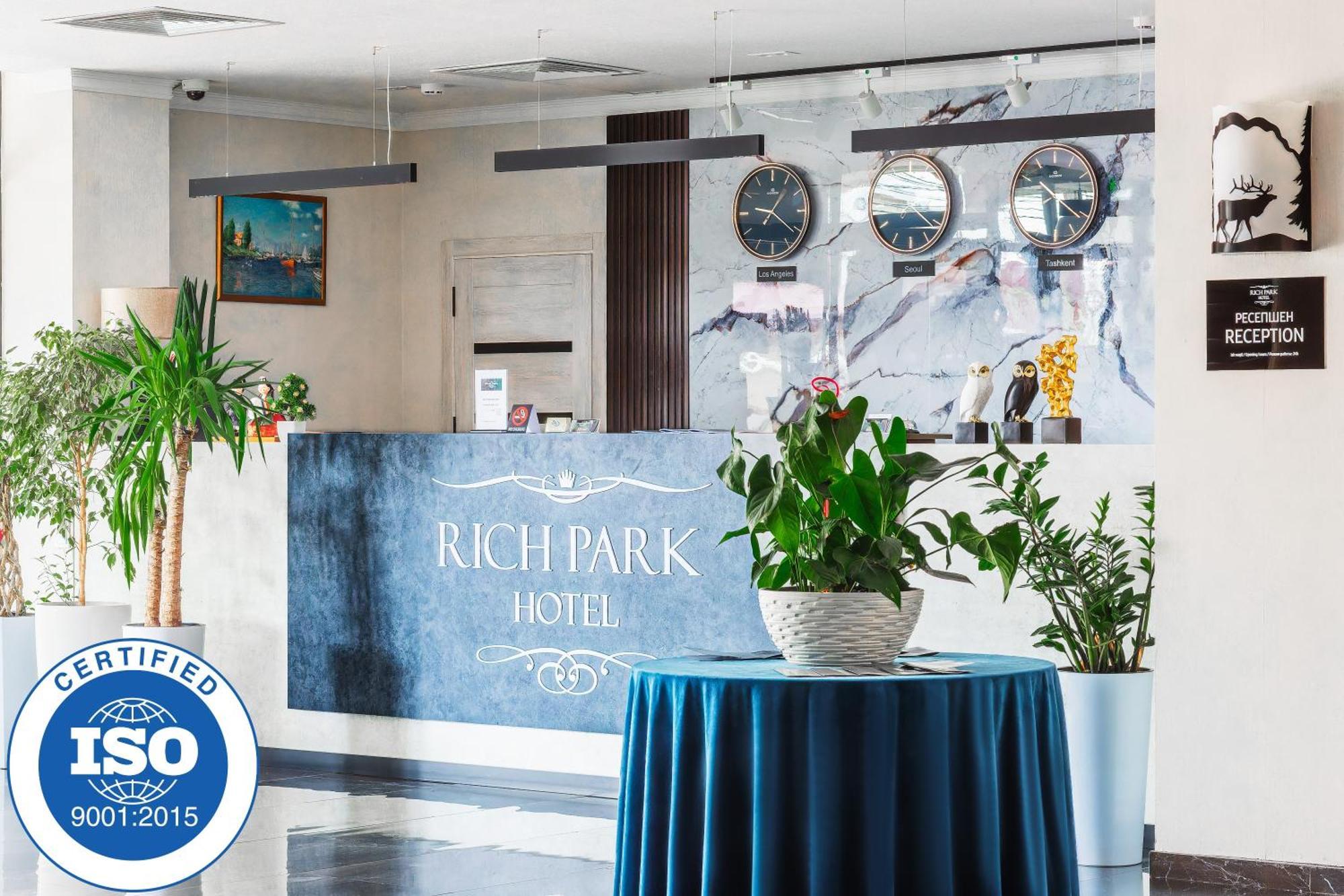 Rich Park Hotel Tashkent Luaran gambar